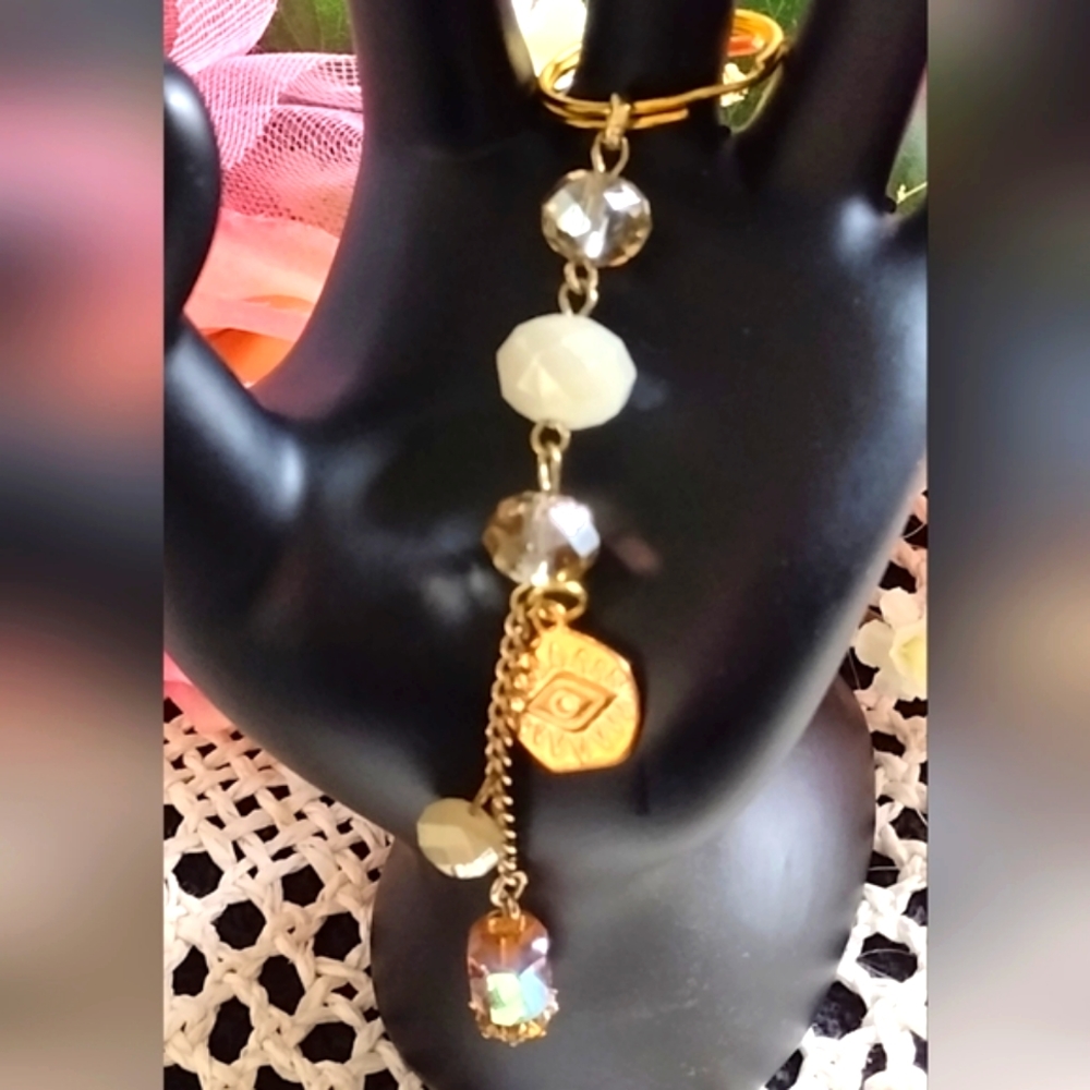 Evil Eye Charm Custom Designed Keychain Using Vin… - image 7